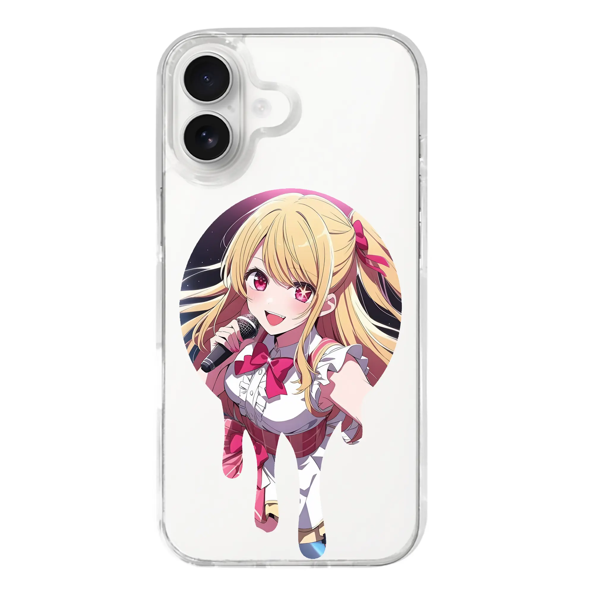 推しの子 グッズ,星野ルビー - iPhone 17シリーズ 透明スマホケース – 薄型・耐衝撃・精密フィット保護カバー